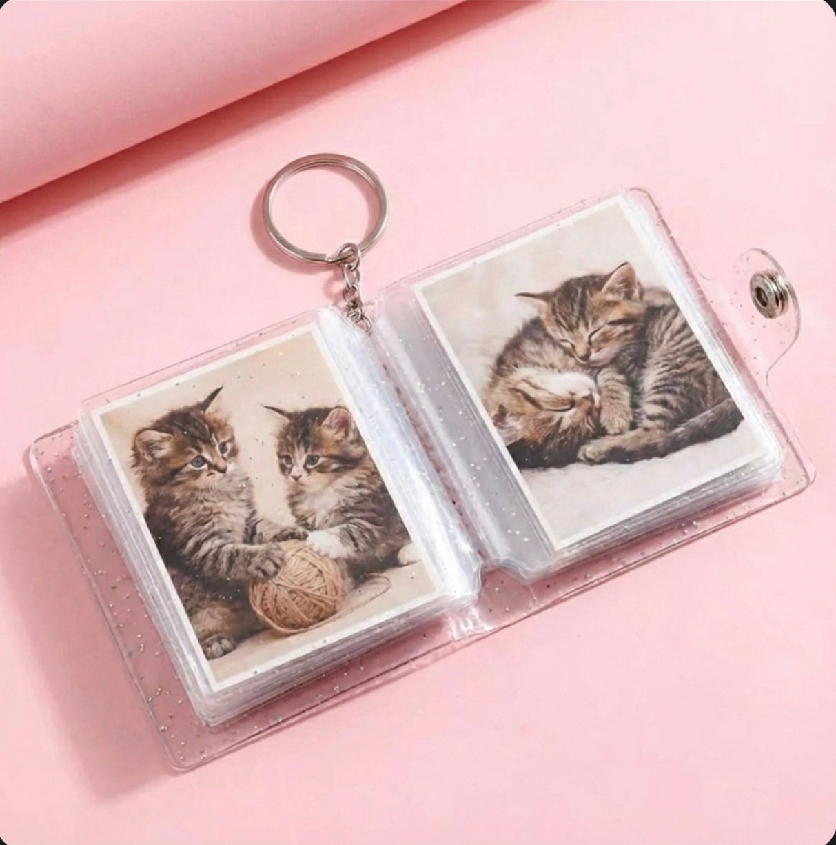 Portachiavi Mini Album Fotografico - Personalizzabile con le Tue Foto