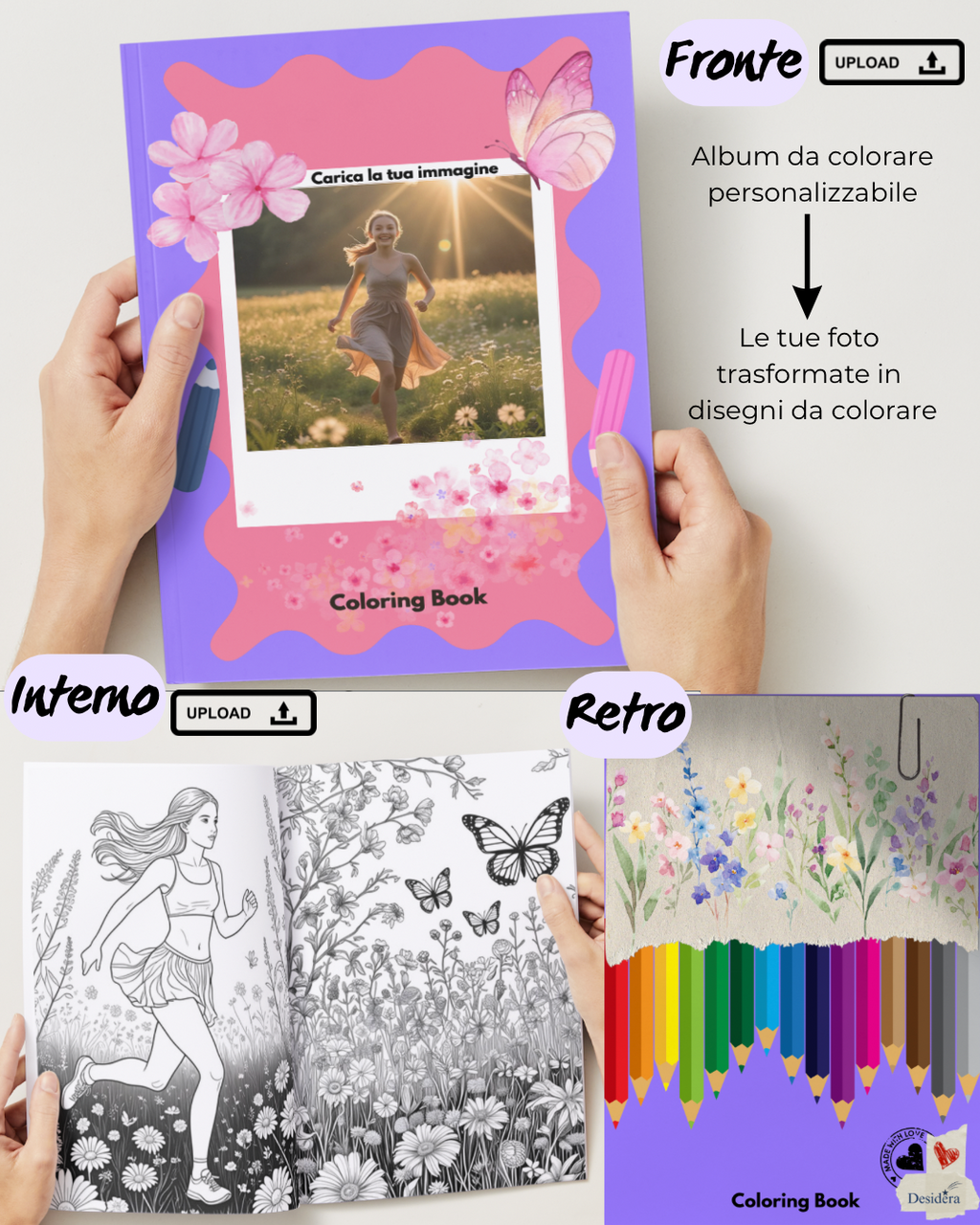 Album da colorare | Personalizzabile