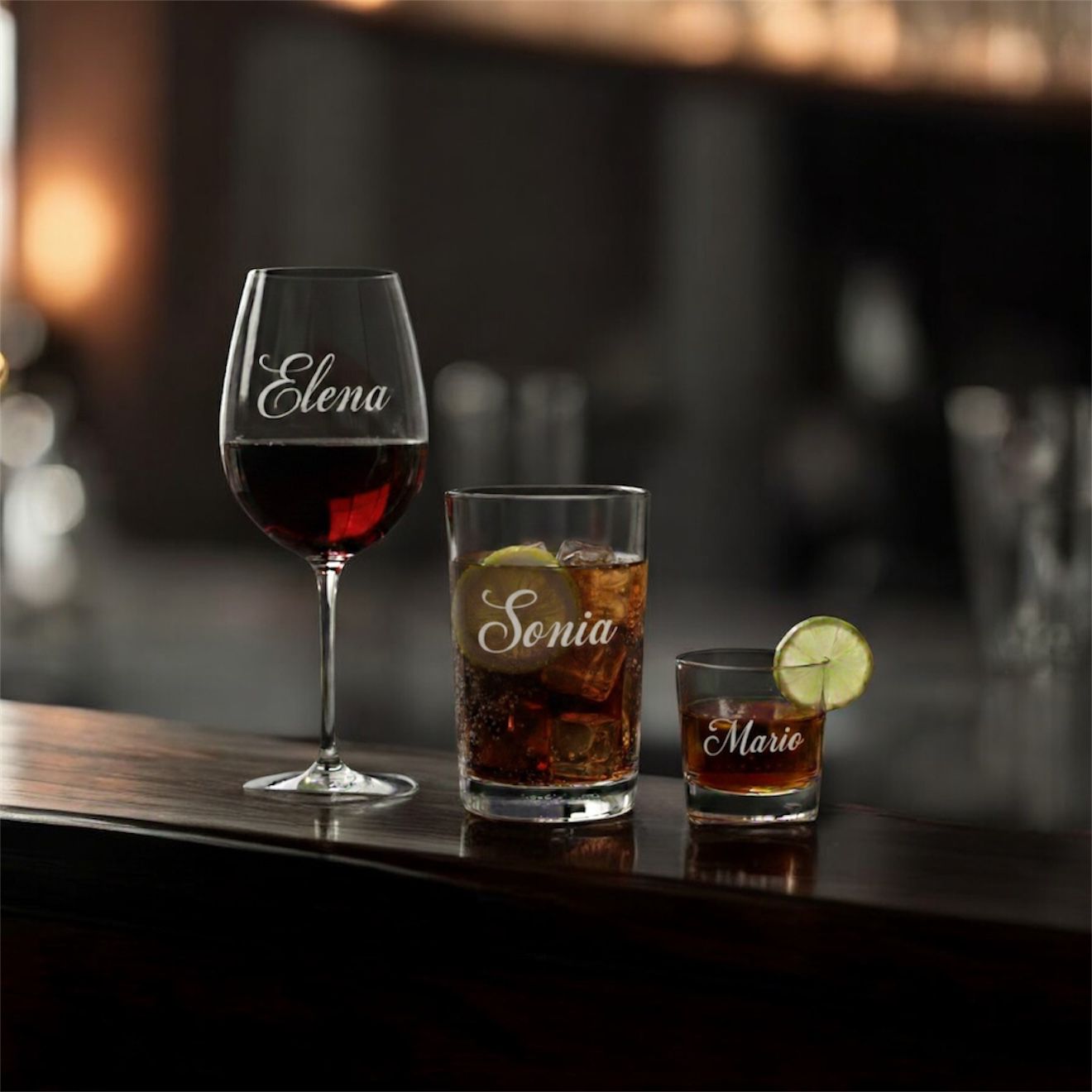 Bicchieri Segnaposto | Personalizzabili